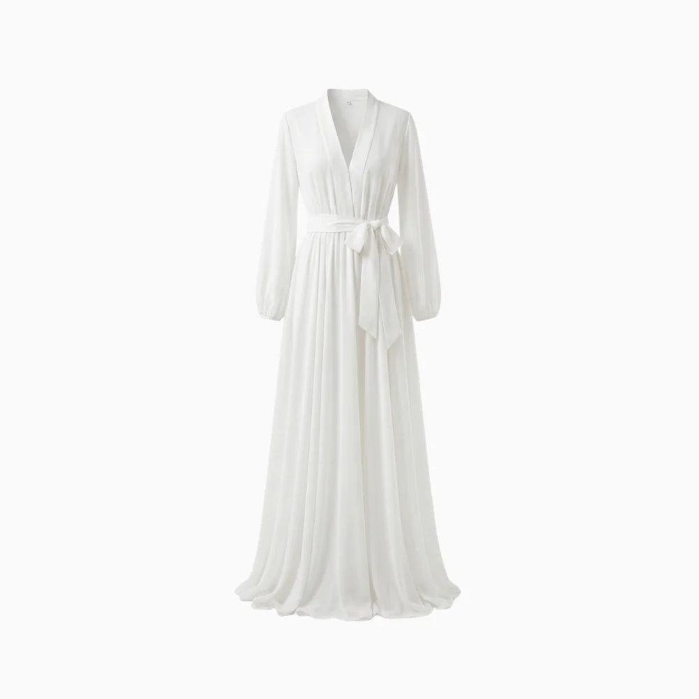 Eluné | Pleated Maxi Dress for Women
