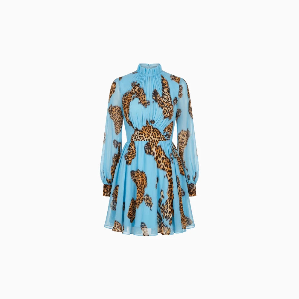 Mireya | Chiffon Mini Dress for Women
