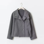 Luna | Elegant Short Faux Wool Coat For Women