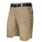 Vireon | Tactical Shorts for Men - All Terrain Quick Dry Rip Stop 8 Pocket Stretch Cargo Fit-Tactical Shorts-Khaki-30W-Camoufit