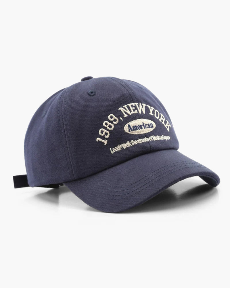 Ravello | Baseball Cap for Men - Curved Brim Embroidered Adjustable Casual Everyday Fit-Men's Cap-Marine-Camoufit