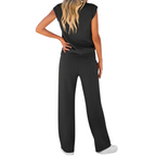 Sorelli | Lounge Set for Women - Casual Soft Minimalist Relaxed Cosy Two Piece Modern Fit-Loungewear set-Apricot-S-Camoufit