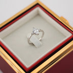 Vayelle | Adjustable Promise Ring for Women - Sterling Silver Aurora Elegant Fit-Ring-Silver-Adjustable-Camoufit