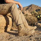 Veylor | Tactical Combat Boots for Men - Waterproof Anti-Skid Rugged Grip Fit-Tactical Boots-Black-5.5-Camoufit