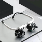 Adjustable LED Magnifying Glasses with 8x, 15x and 23x Magnification for Hobbies and Precision Work
