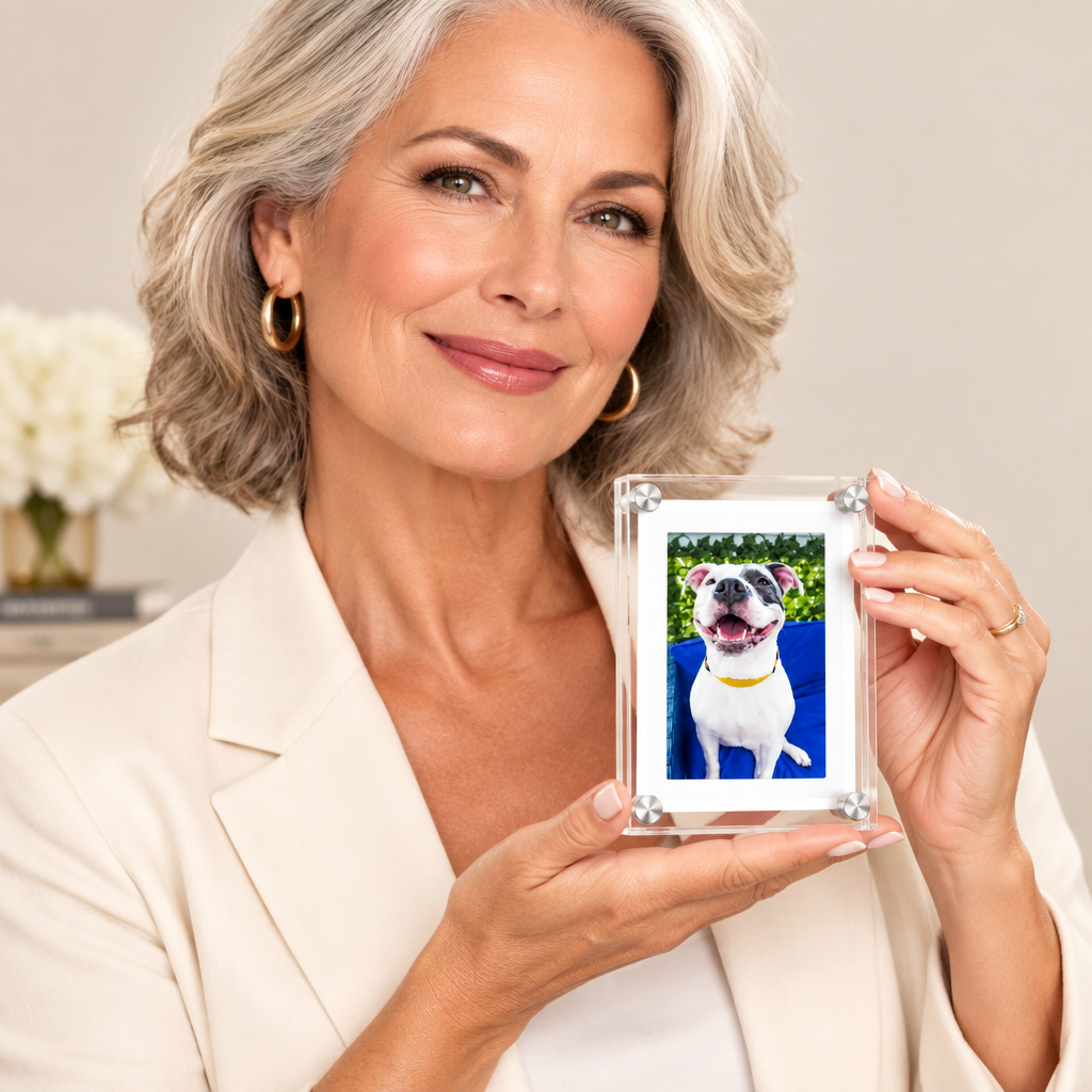 Digital Photo Frame – Digital Picture Frame with Video & Audio Playback, Personalized Keepsake Gift, 5 or 7 in – GlowFrame