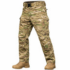 Mavero | Cargo Pants for Men - Waterproof Rip Stop Cotton Blend 6 Pocket Tactical Relaxed Fit-Tactical Pants-Camouflage-28W/30L-Camoufit