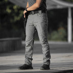 Solano | Tactical Pants for Men - Stretch Cotton Blend 8 Pocket Cargo Urban Relaxed Fit-Tactical Cargo Pants-Black-28W/30L-Camoufit