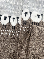Roque | Women's Cozy Sheep Jacquard Chunky Knitted Sweater
