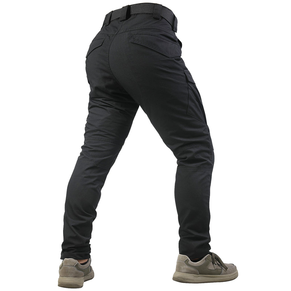 Salvio | Tactical Pants for Men - Rip Stop Water Resistant Slim Fit-Men's Tactical Pants-S-Camoufit