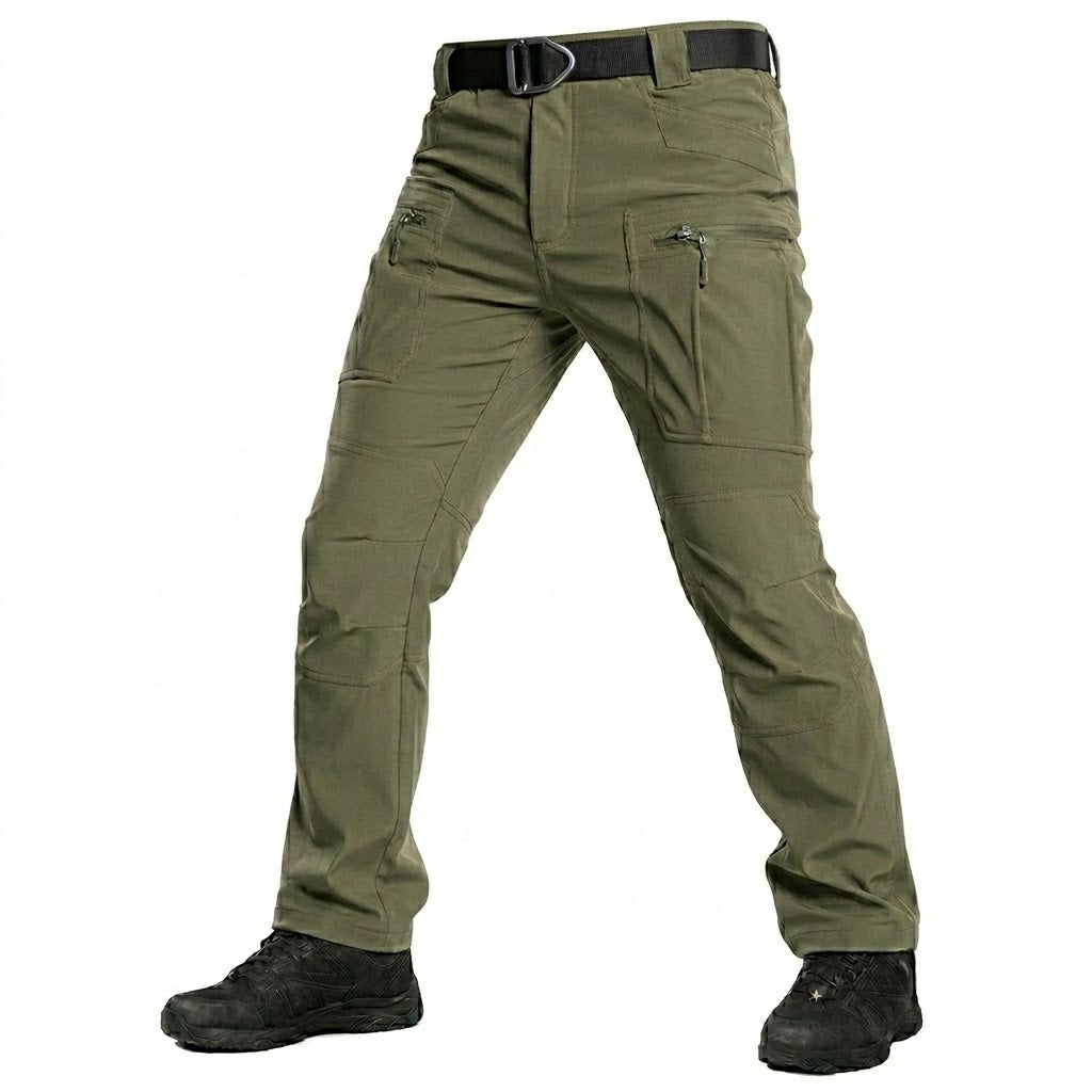 Caldor | Tactical Cargo Pants for Men - Water Resistant Stretch Slim Fit-Tactical Cargo Pants-Army Green-S-Camoufit