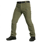 Caldor | Tactical Cargo Pants for Men - Water Resistant Stretch Slim Fit-Tactical Cargo Pants-Army Green-S-Camoufit