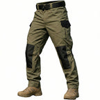 Mavero | Cargo Pants for Men - Waterproof Rip Stop Cotton Blend 6 Pocket Tactical Relaxed Fit-Tactical Pants-Army Green-28W/30L-Camoufit