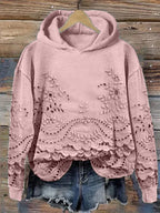 Flōre | Women’s Hoodies | Floral Embroidery