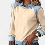 Chāme | Women's Sweater | Layered Collar Detail