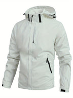 Lightweight Men's Softshell Jacket – Breathable Waterproof Jacket for Hiking & Cycling, 9 Colors, S–3XL – Marmari