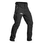 Veylor | Tactical Cargo Pants for Men - Water Resistant Multi Pocket Fit-Tactical Cargo Pants-Black-S-Camoufit