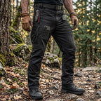 Veylor | Tactical Cargo Pants for Men - Water Resistant Multi Pocket Fit-Tactical Cargo Pants-Black-S-Camoufit