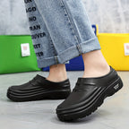 Sélora | Comfort Clogs for Women - Cushioned Non Slip Lightweight Supportive Work Fit-Women's Slippers-Black-6-Camoufit