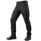 Veylor | Tactical Cargo Pants for Men - Water Resistant Multi Pocket Fit-Tactical Cargo Pants-Black-S-Camoufit
