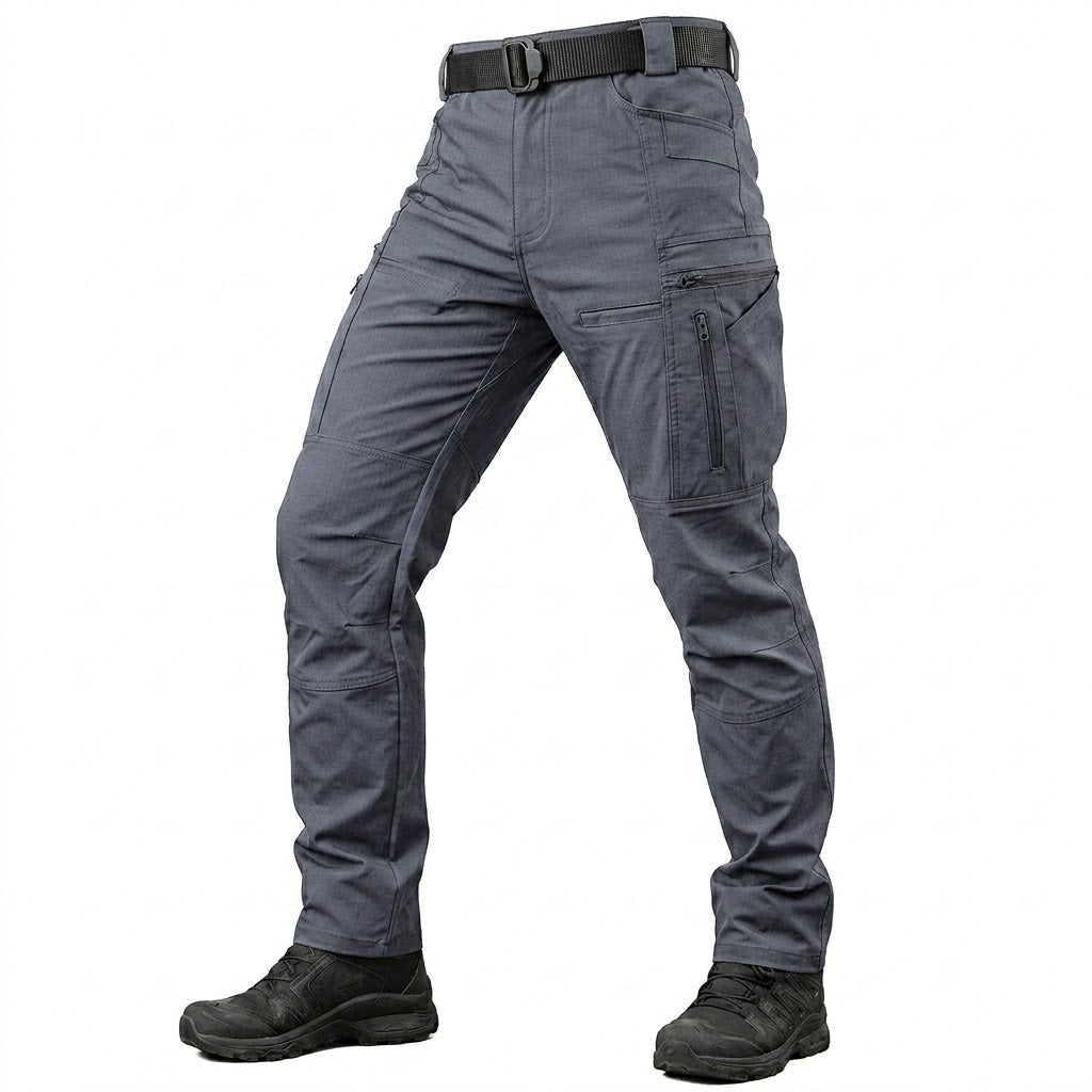 Veylor | Tactical Cargo Pants for Men - Water Resistant Multi Pocket Fit-Tactical Cargo Pants-Grey-S-Camoufit