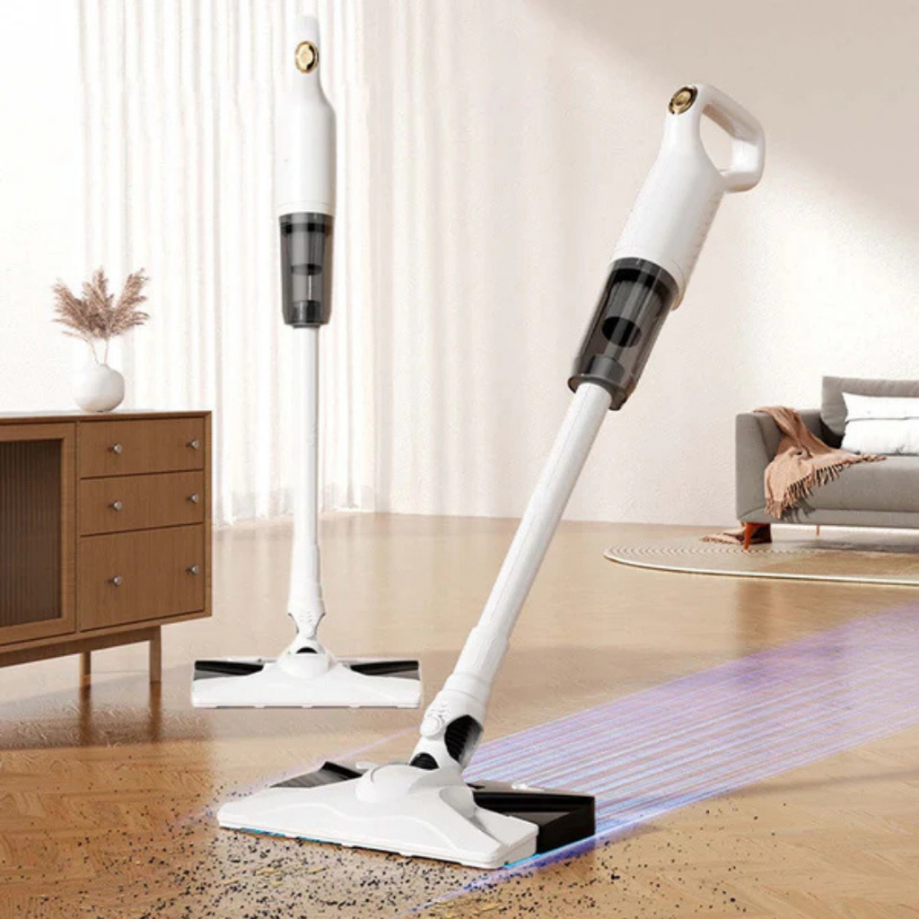 3-in-1 Cordless Vacuum, Wet Mop and Fabric Cleaner, 15,000 Pa Suction