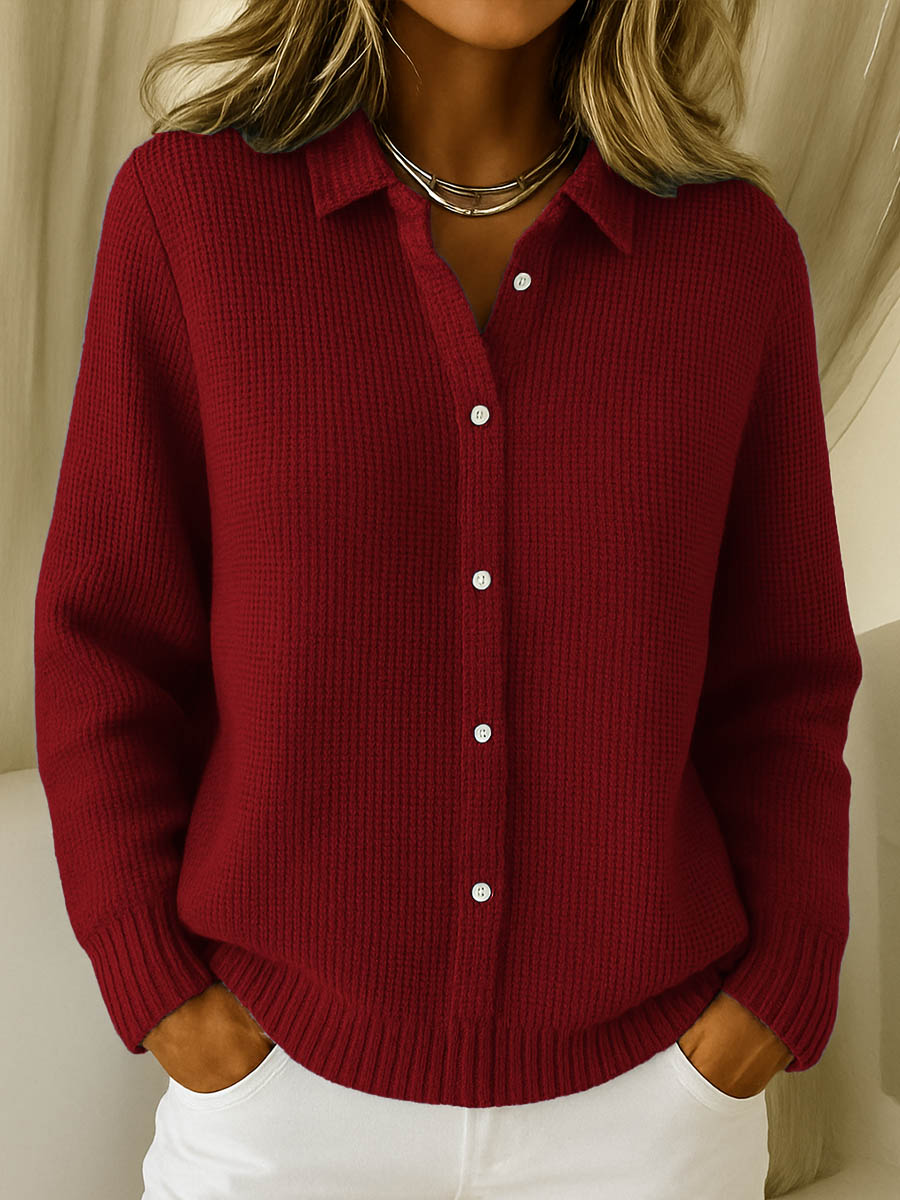 Amore | Women's Sweater | Full Button-Front Closure
