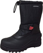 Men's Waterproof Snow Boots – Insulated Winter Boots with Rubber Grip Sole & Drawcord, EU 39–46 – Zipari