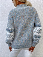 Zahara | Women’s Sweater | Geometric Pattern Design