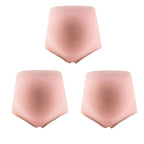 Maternity high-waisted over-bump briefs, 3-pack in blush