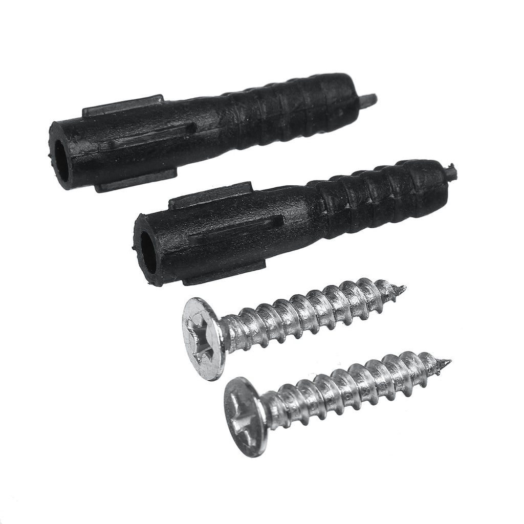 Tankless electric water heater mounting hardware: screws and black grommets