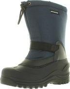 Men's Waterproof Snow Boots – Insulated Winter Boots with Rubber Grip Sole & Drawcord, EU 39–46 – Zipari