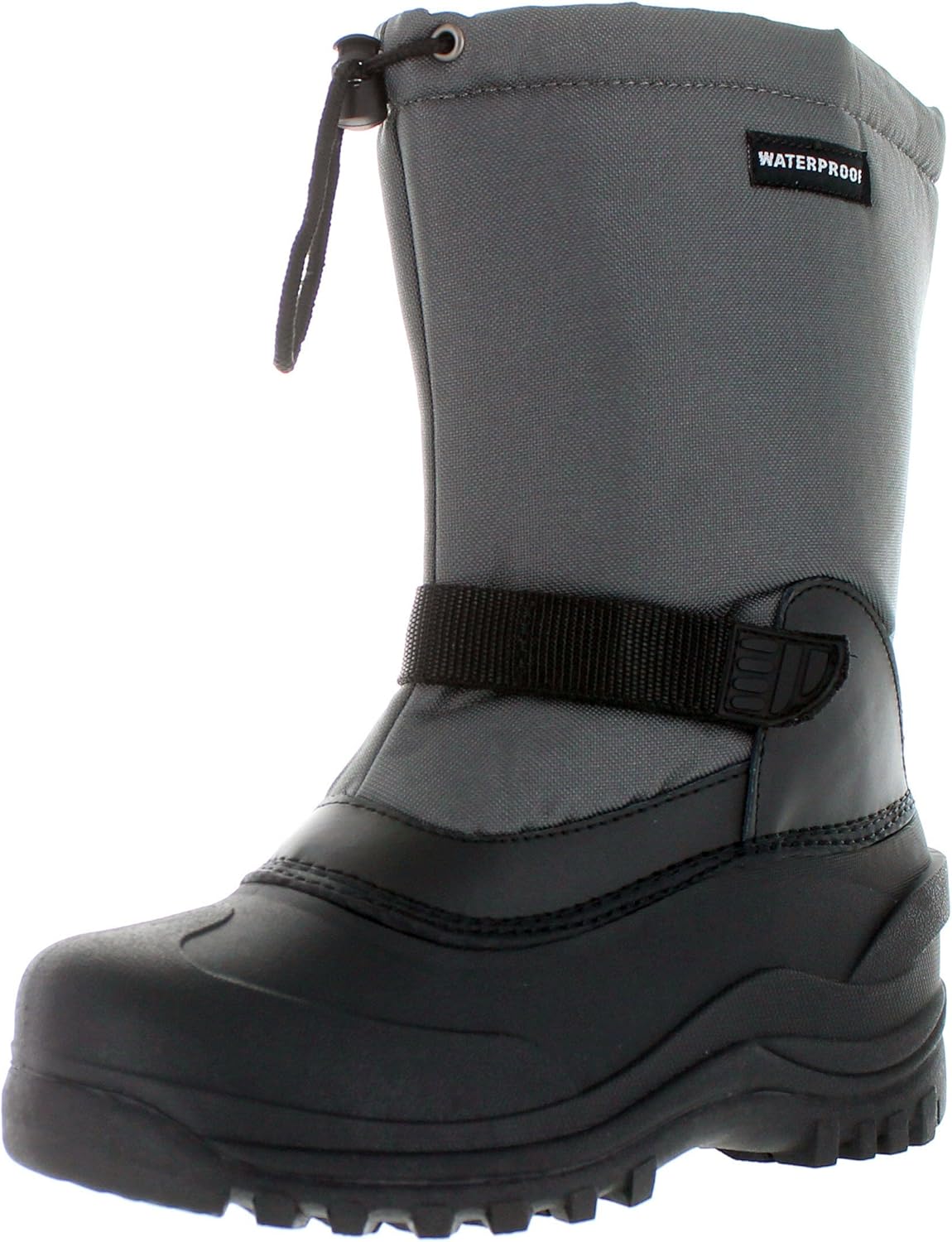 Men's Waterproof Snow Boots – Insulated Winter Boots with Rubber Grip Sole & Drawcord, EU 39–46 – Zipari