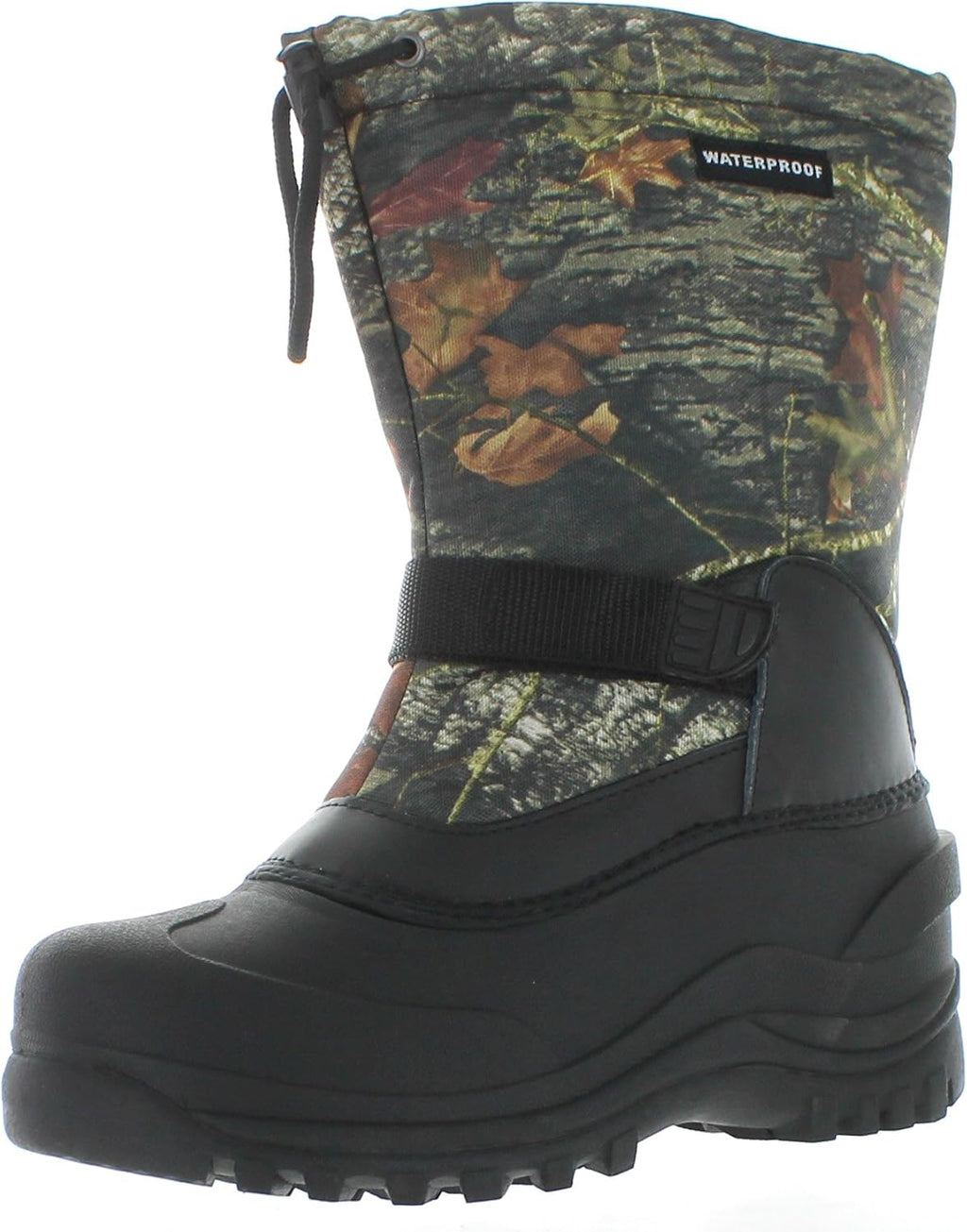 Men's Waterproof Snow Boots – Insulated Winter Boots with Rubber Grip Sole & Drawcord, EU 39–46 – Zipari