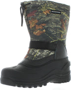 Men's Waterproof Snow Boots – Insulated Winter Boots with Rubber Grip Sole & Drawcord, EU 39–46 – Zipari