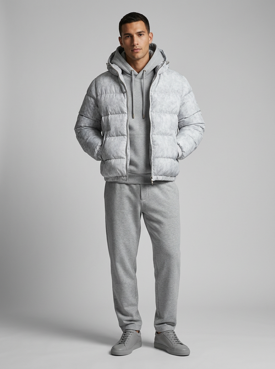 Calico | Warm and Practical Men's Quilted Jacket