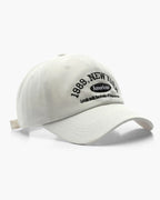 Ravello | Baseball Cap for Men - Curved Brim Embroidered Adjustable Casual Everyday Fit-Men's Cap-White-Camoufit