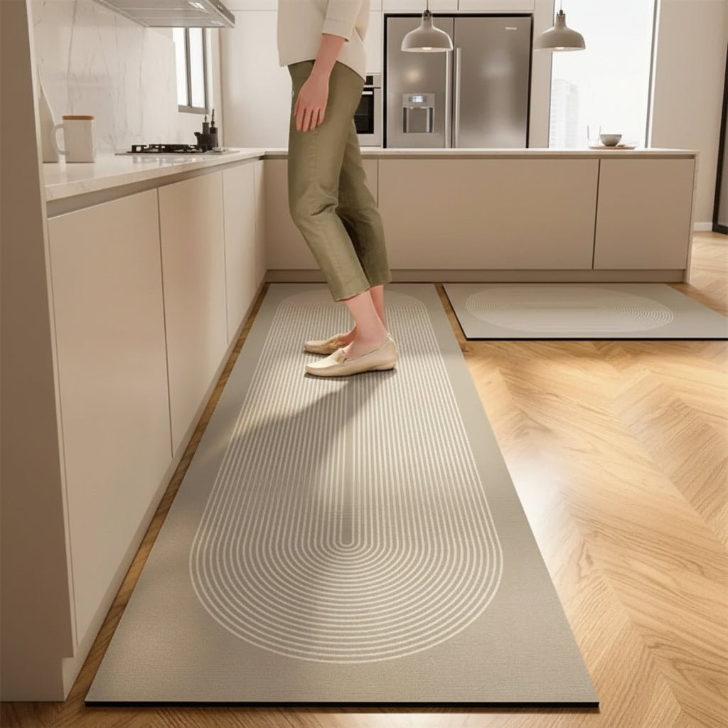 Comfort Kitchen Rug with Absorbent Non-Slip Surface