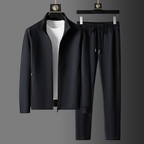 Men's Premium Tracksuit Set – Athletic Slim Comfort Fit-Men's Tracksuit-Black-XS-