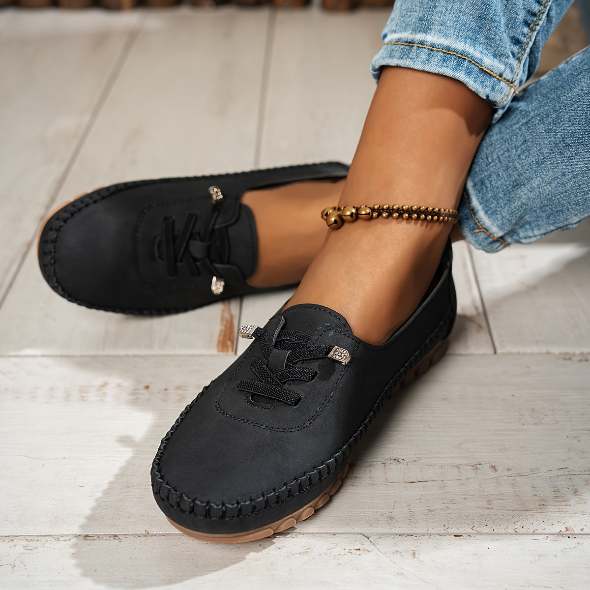 Elira | Women's Comfort Loafers – Lightweight Everyday Support Fit-Women's Flats-option1]-5-