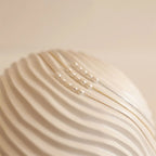 Celestine | Women's Pearl Necklace – Minimal Layered Elegant Design-Jewelry-Gold-