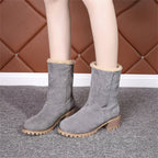 Solis | Boots for Women | Faux Shearling Cuff Ankle Style