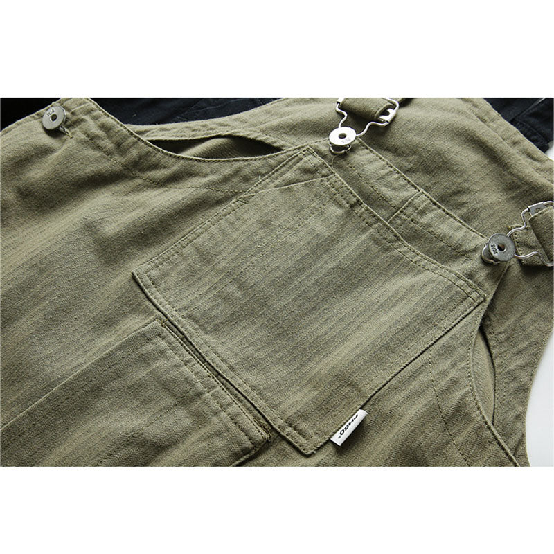 Baggy Big Pockets Workwear Overalls-Jumpsuits & Overalls-Camoufit