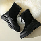 Luméra | Women's Winter Boots – Plush Lined Lug Sole Comfort Fit-Women's Winter Boots-Brown-4-