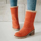 Luna | Winter Boots for Women | Faux Wool Mid-Calf