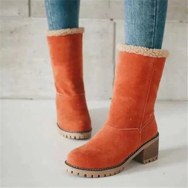 Luna | Winter Boots for Women | Faux Wool Mid-Calf