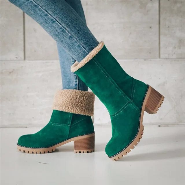 Luna | Winter Boots for Women | Faux Wool Mid-Calf