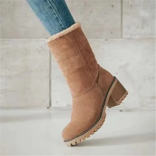 Luna | Winter Boots for Women | Faux Wool Mid-Calf