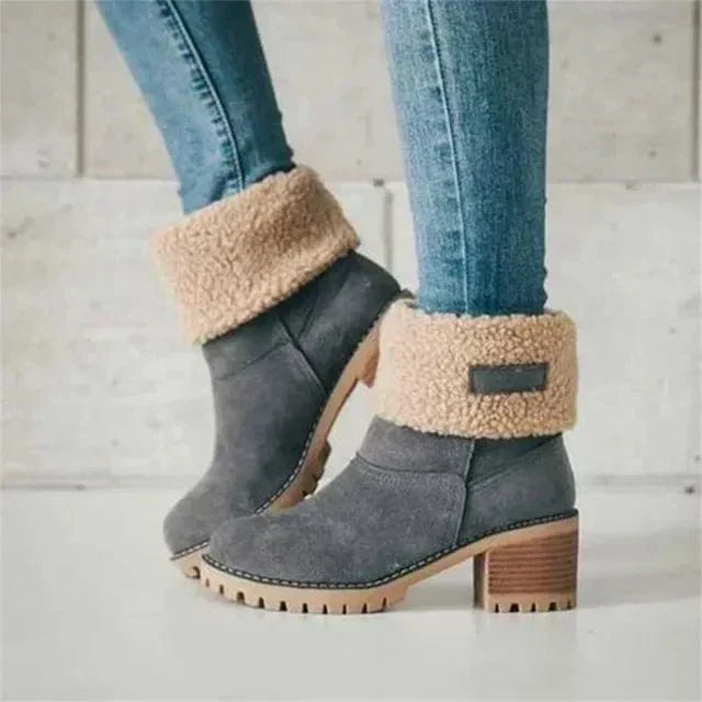 Luna | Winter Boots for Women | Faux Wool Mid-Calf