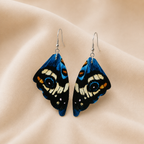Zarelle | Butterfly Wing Earrings for Women - Vintage Exotic Delicate Elegant Fit-Earrings-Camoufit